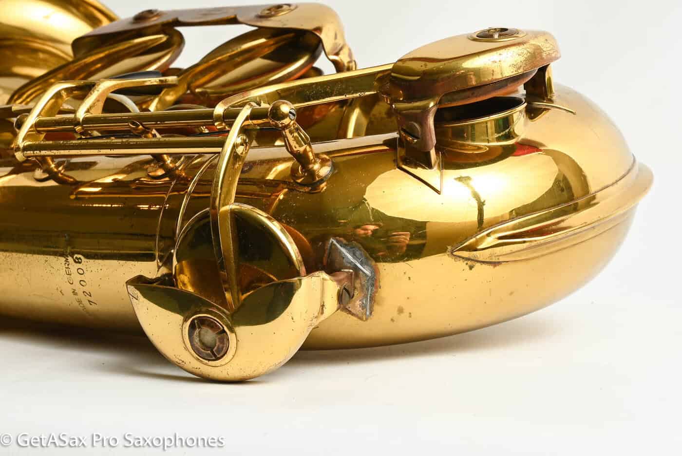 Couf Superba 1 Tenor Original Lacquer Nice Shape Medium Pads Plays well! 72008