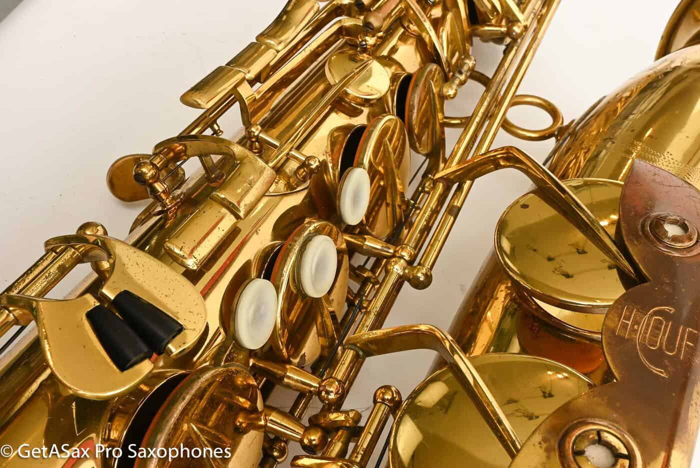 Couf Superba 1 Tenor Original Lacquer Nice Shape Medium Pads Plays well! 72008