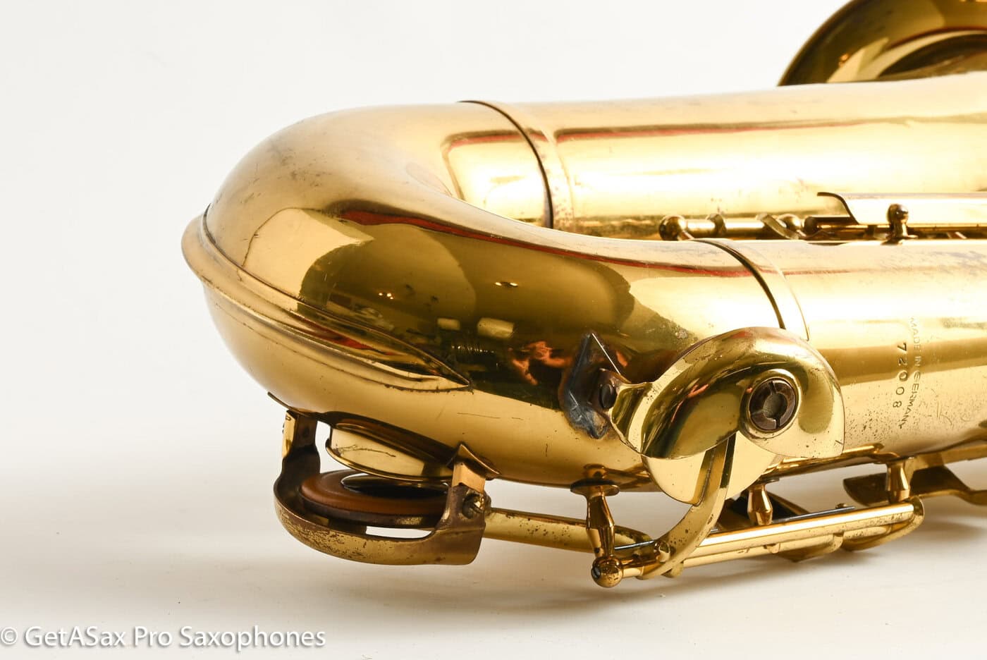 Couf Superba 1 Tenor Original Lacquer Nice Shape Medium Pads Plays well! 72008