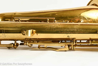 Couf Superba 1 Tenor Original Lacquer Nice Shape Medium Pads Plays well! 72008