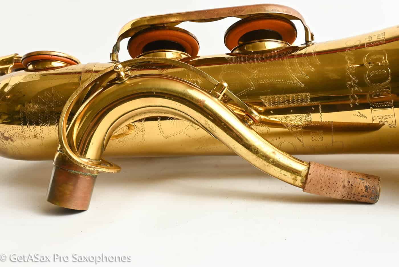 Couf Superba 1 Tenor Original Lacquer Nice Shape Medium Pads Plays well! 72008