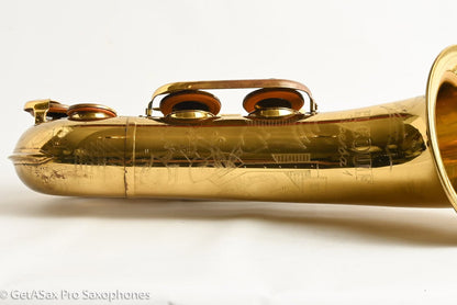 Couf Superba 1 Tenor Original Lacquer Nice Shape Medium Pads Plays well! 72008