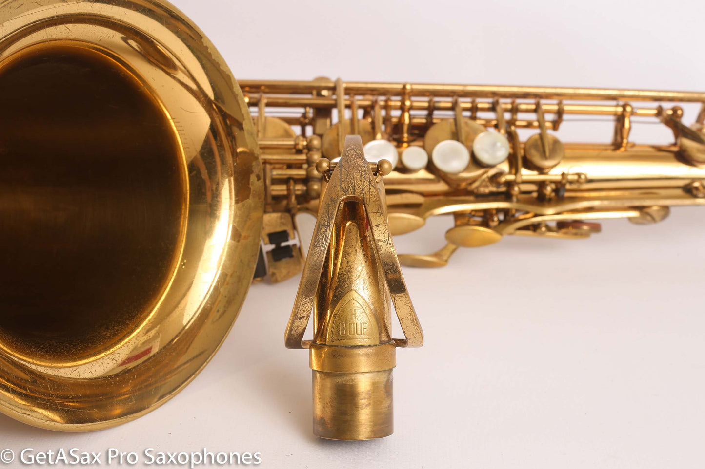 Couf Superba 1 Tenor Saxophone Recent Overhaul 91368 Big Player Original