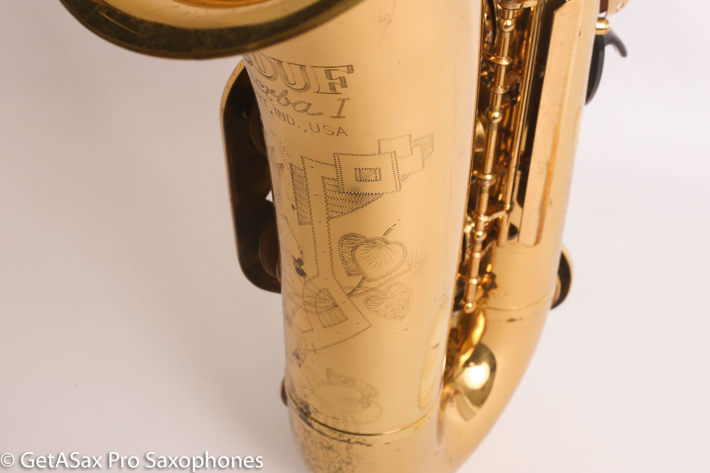 Couf Superba 1 Tenor Saxophone Recent Overhaul 91368 Big Player Original