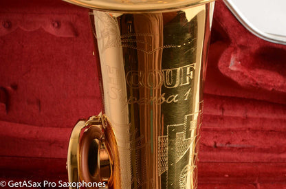 Couf Superba 1 Tenor Original Gold Plate Saxophone 68059 Matt Stohrer Overhaul One of the best ever!