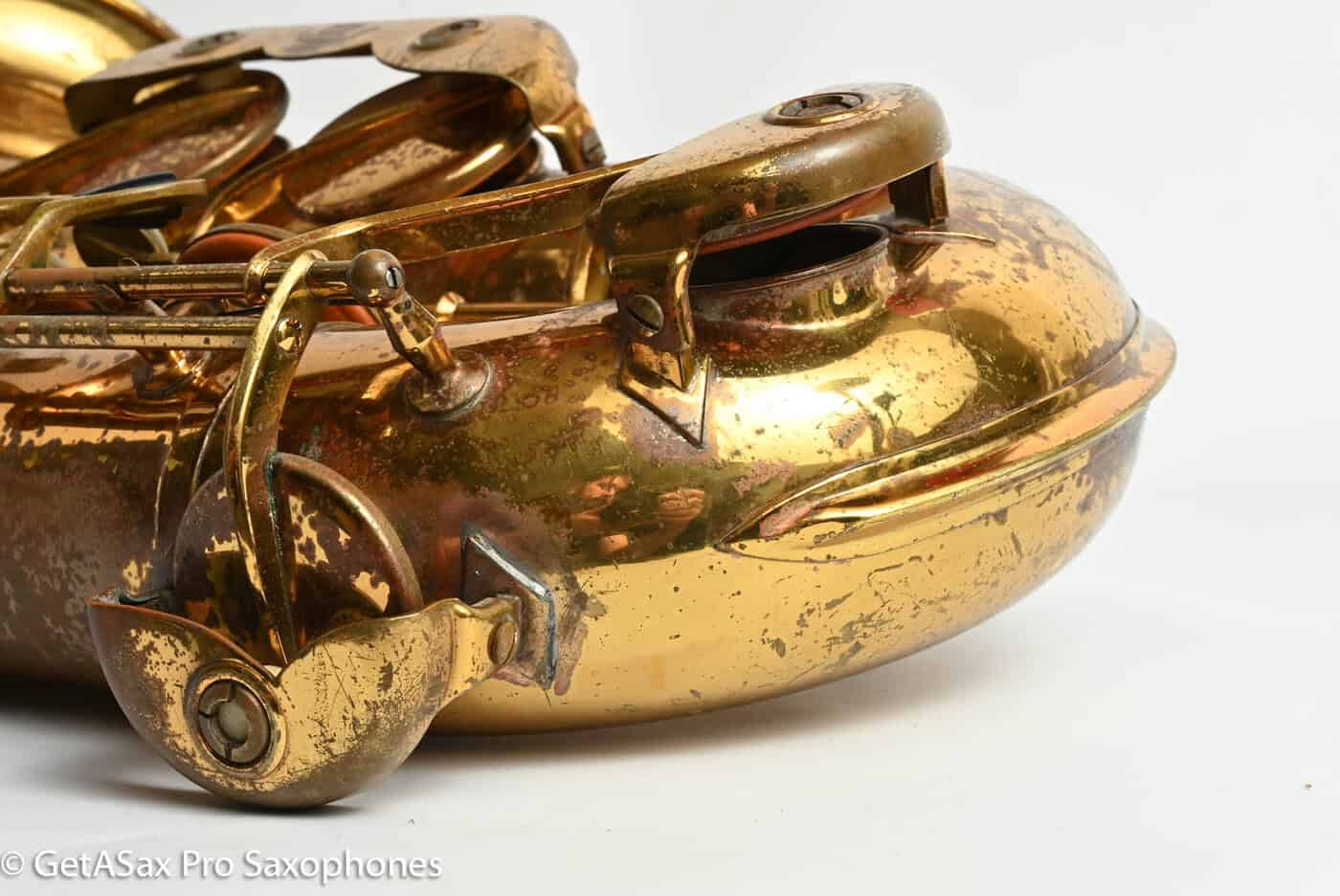 Couf Superba 1 Tenor Original Lacquer Old Pads Needs Restoration 76633