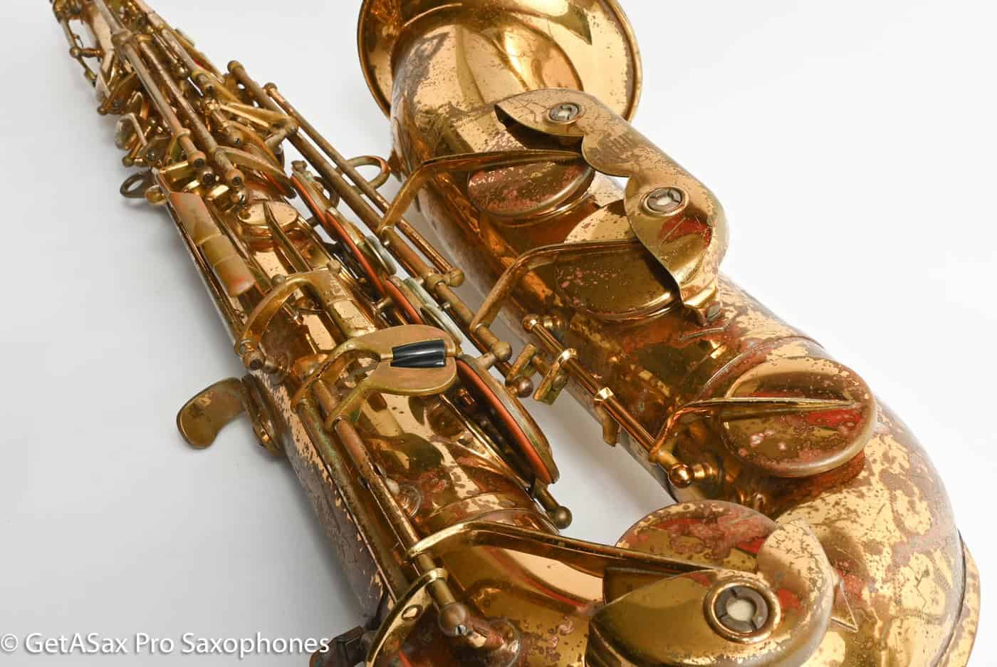 Couf Superba 1 Tenor Original Lacquer Old Pads Needs Restoration 76633