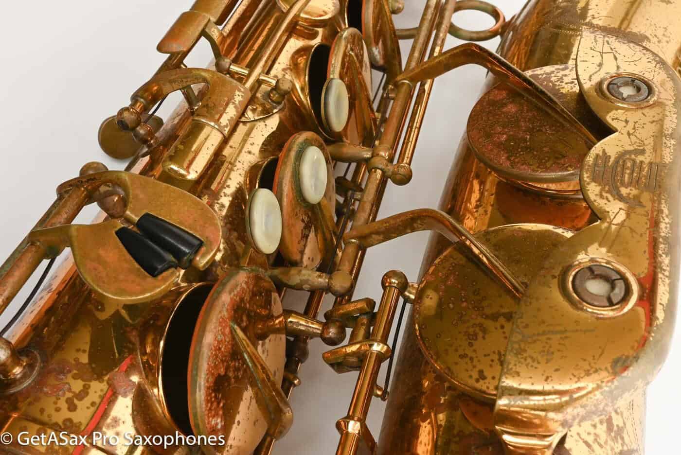 Couf Superba 1 Tenor Original Lacquer Old Pads Needs Restoration 76633