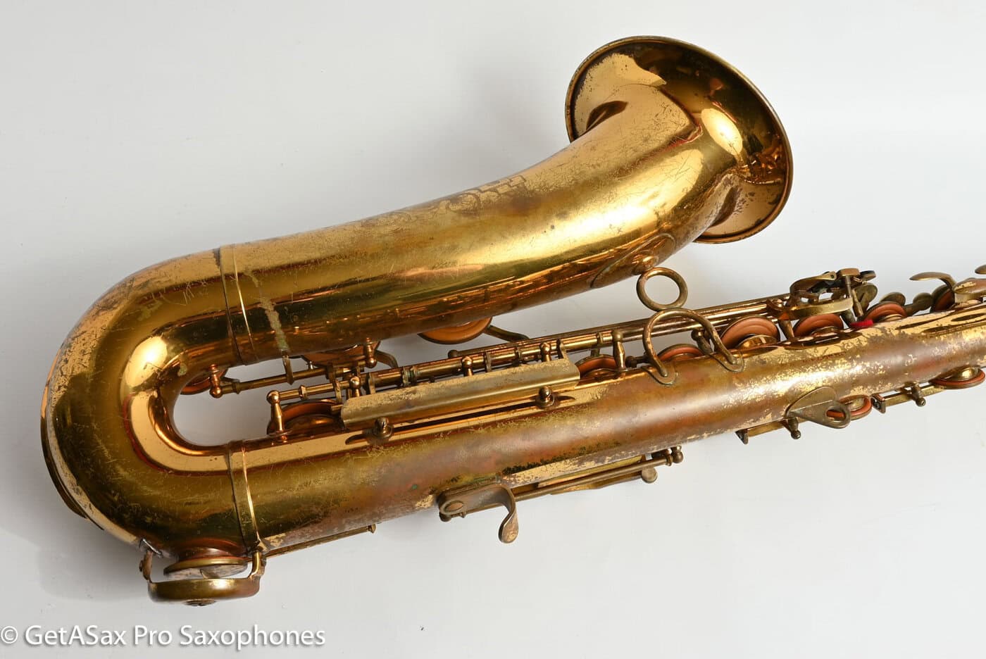 Couf Superba 1 Tenor Original Lacquer Old Pads Needs Restoration 76633