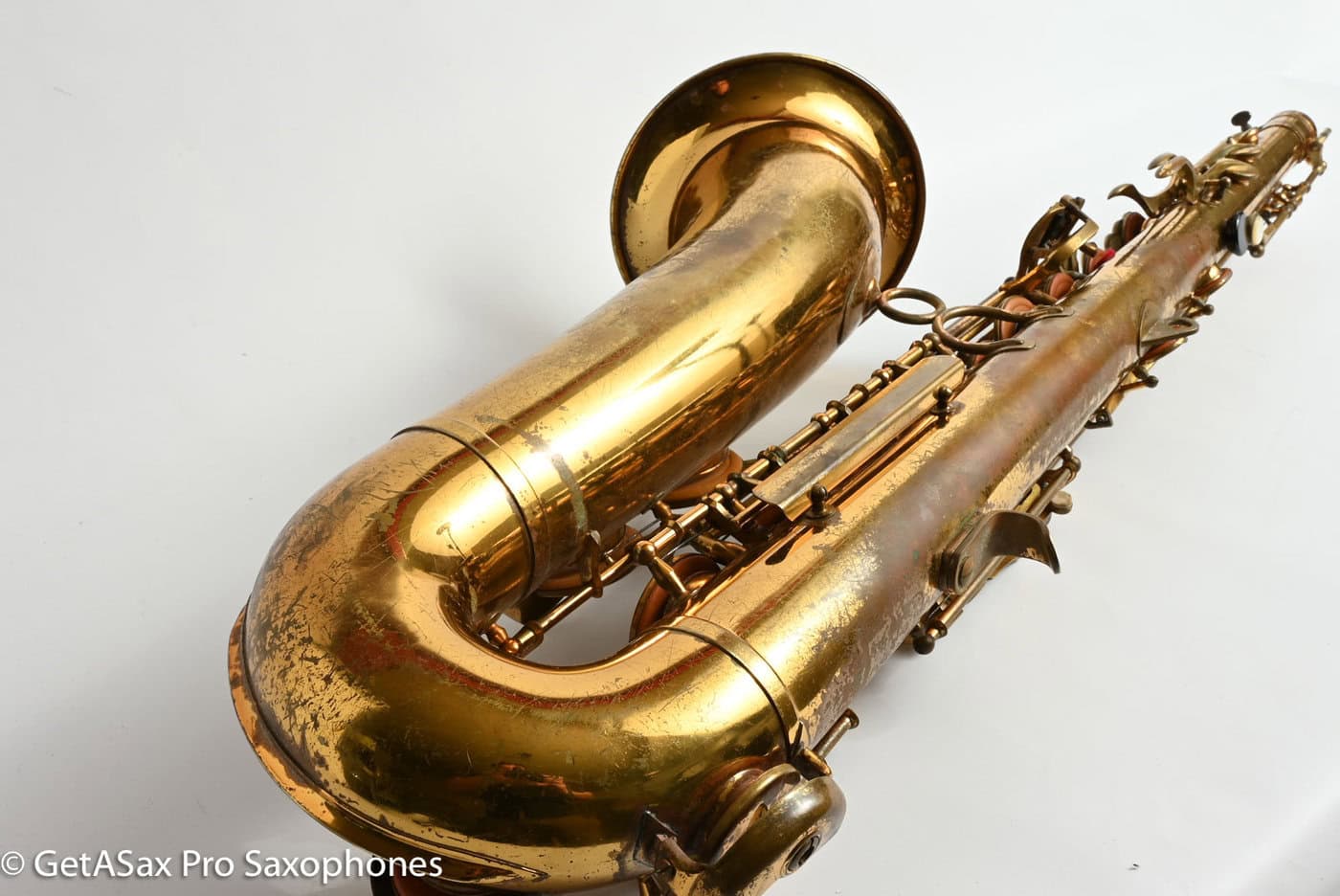 Couf Superba 1 Tenor Original Lacquer Old Pads Needs Restoration 76633