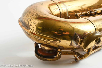 Couf Superba 1 Tenor Original Lacquer Old Pads Needs Restoration 76633