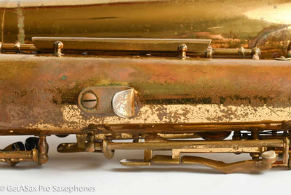 Couf Superba 1 Tenor Original Lacquer Old Pads Needs Restoration 76633