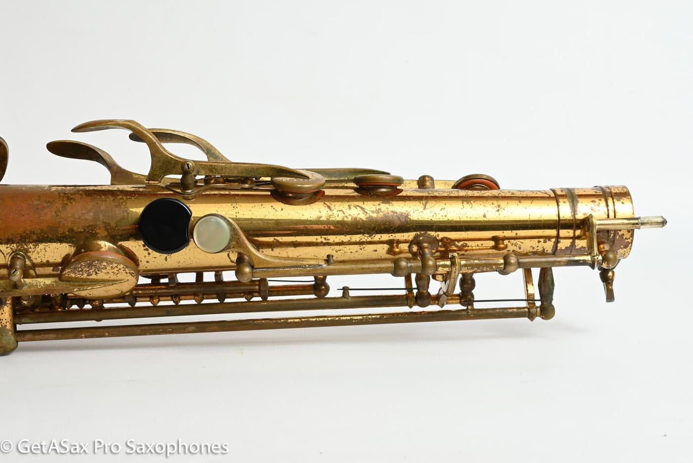 Couf Superba 1 Tenor Original Lacquer Old Pads Needs Restoration 76633