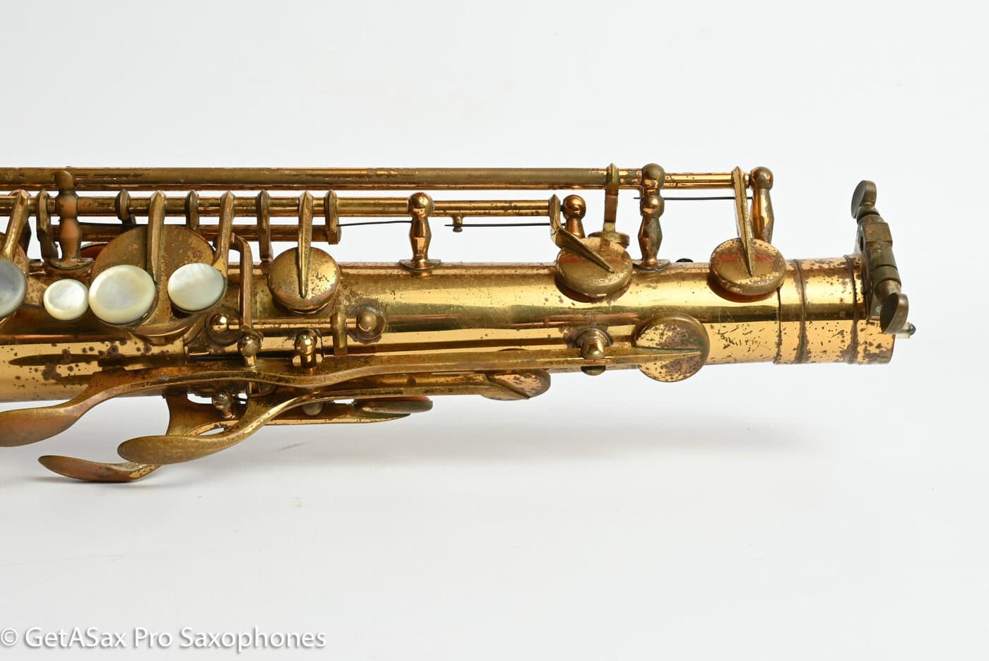 Couf Superba 1 Tenor Original Lacquer Old Pads Needs Restoration 76633