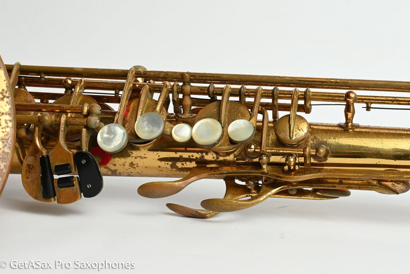 Couf Superba 1 Tenor Original Lacquer Old Pads Needs Restoration 76633