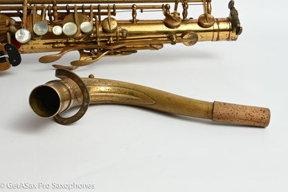 Couf Superba 1 Tenor Original Lacquer Old Pads Needs Restoration 76633