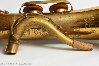 Couf Superba 1 Tenor Original Lacquer Old Pads Needs Restoration 76633