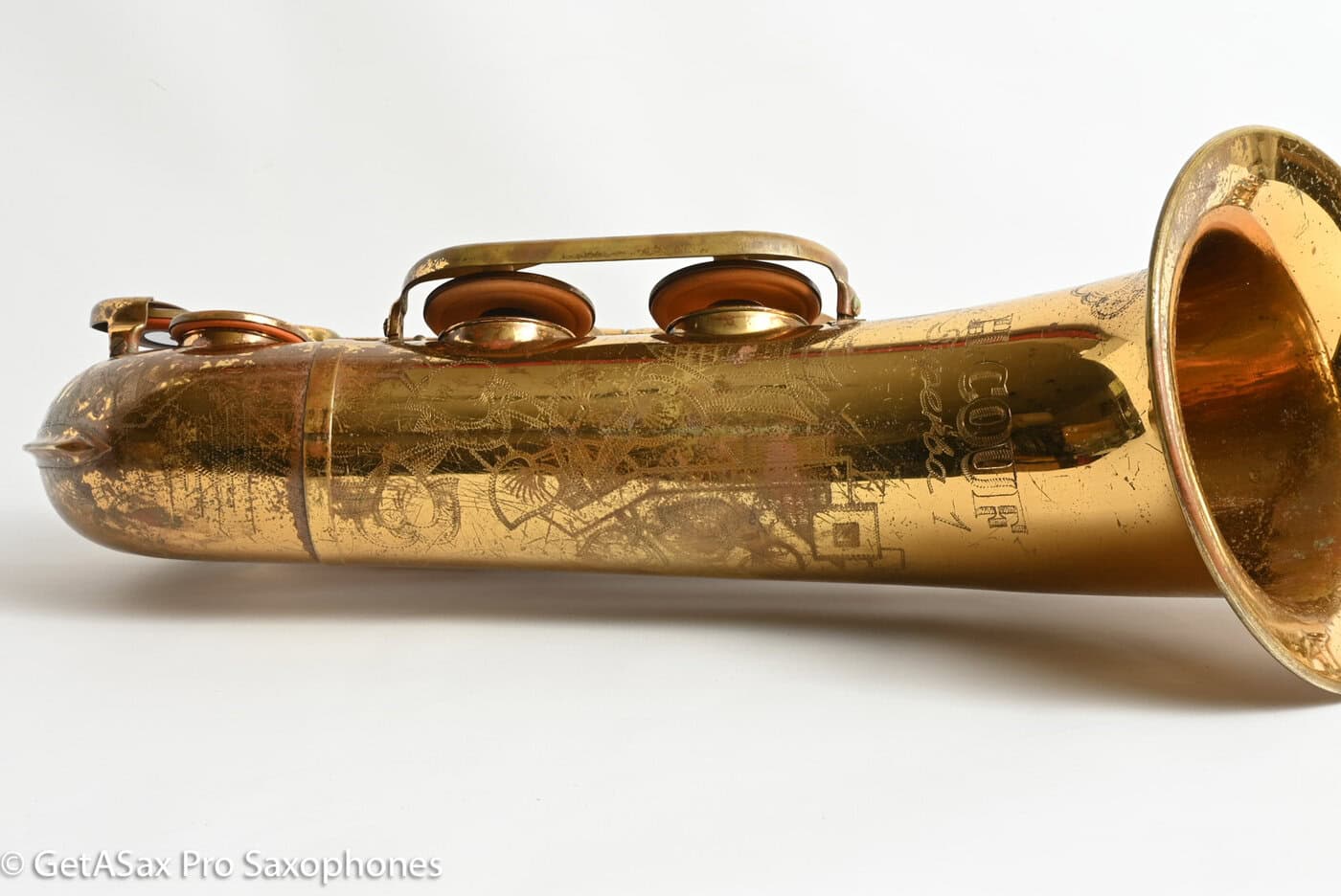 Couf Superba 1 Tenor Original Lacquer Old Pads Needs Restoration 76633