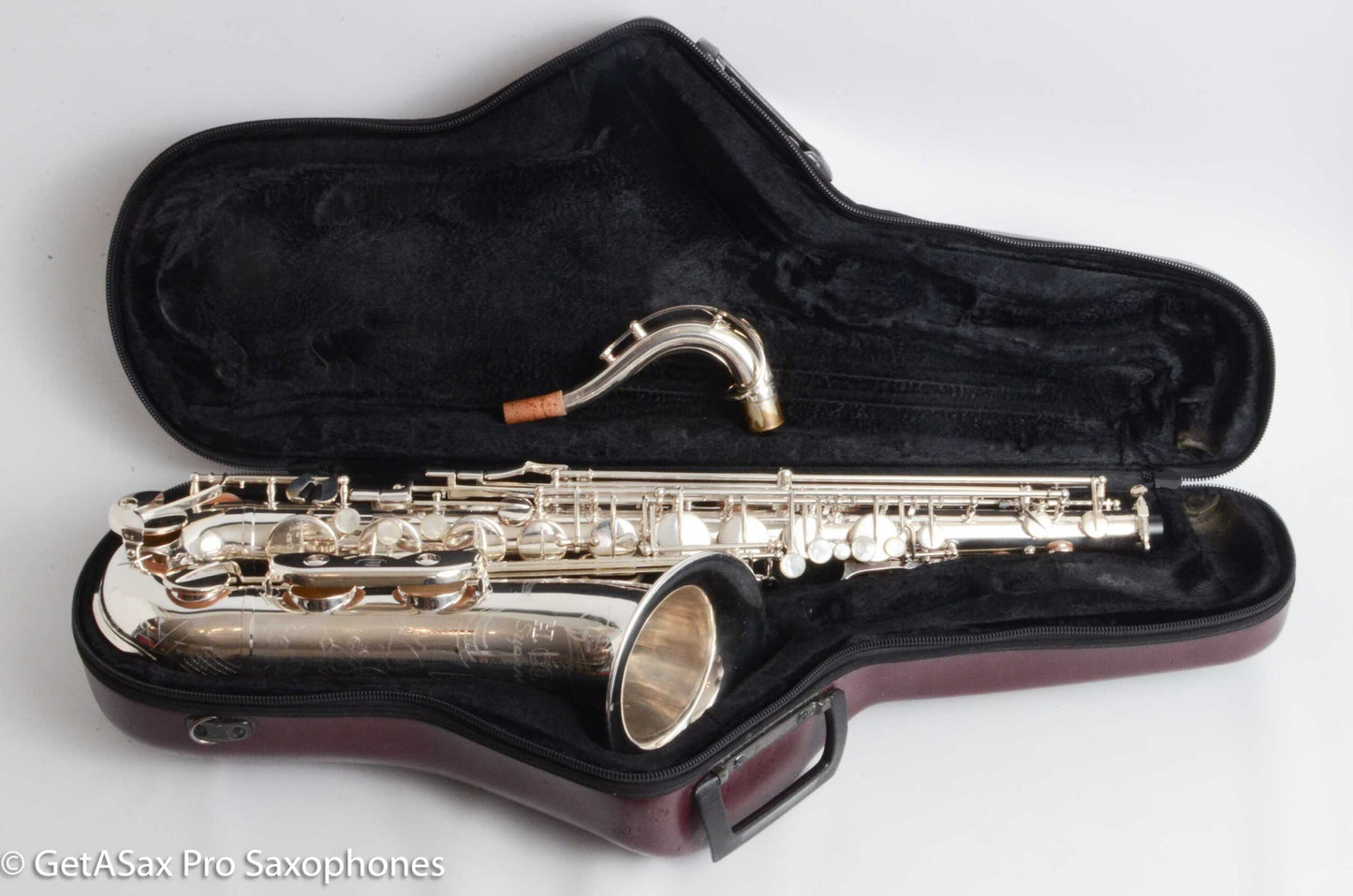 Couf Superba 1 Tenor Saxophone Original Silver Overhauled! Excellent! 65988
