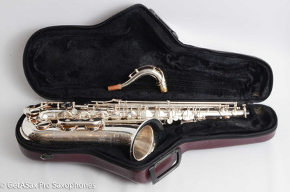 Couf Superba 1 Tenor Saxophone Original Silver Overhauled! Excellent! 65988