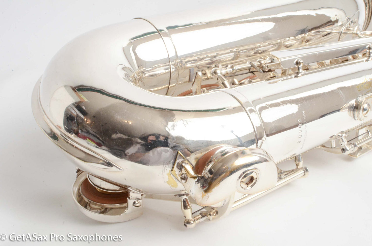 Couf Superba 1 Tenor Saxophone Original Silver Overhauled! Excellent! 65988