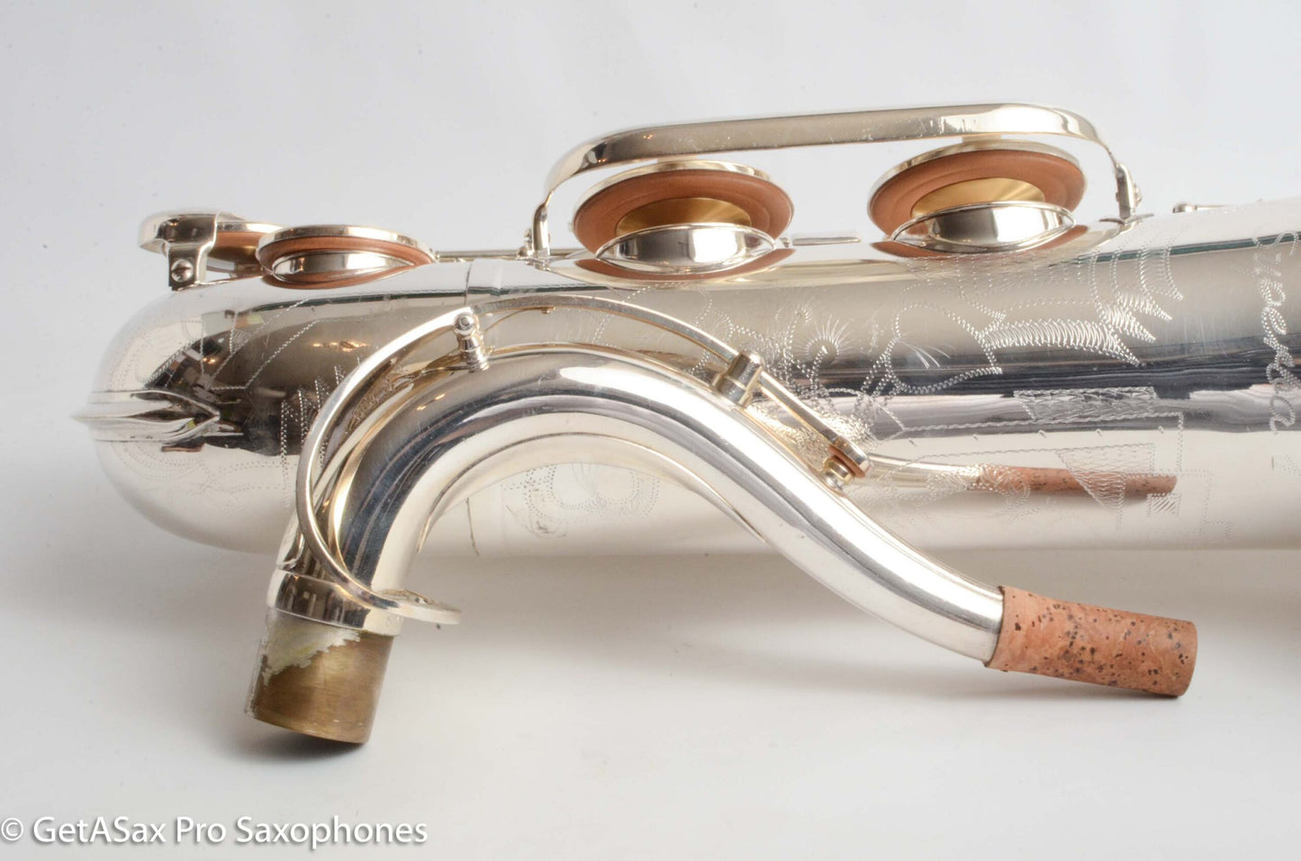 Couf Superba 1 Tenor Saxophone Original Silver Overhauled! Excellent! 65988