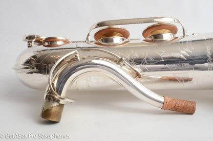 Couf Superba 1 Tenor Saxophone Original Silver Overhauled! Excellent! 65988