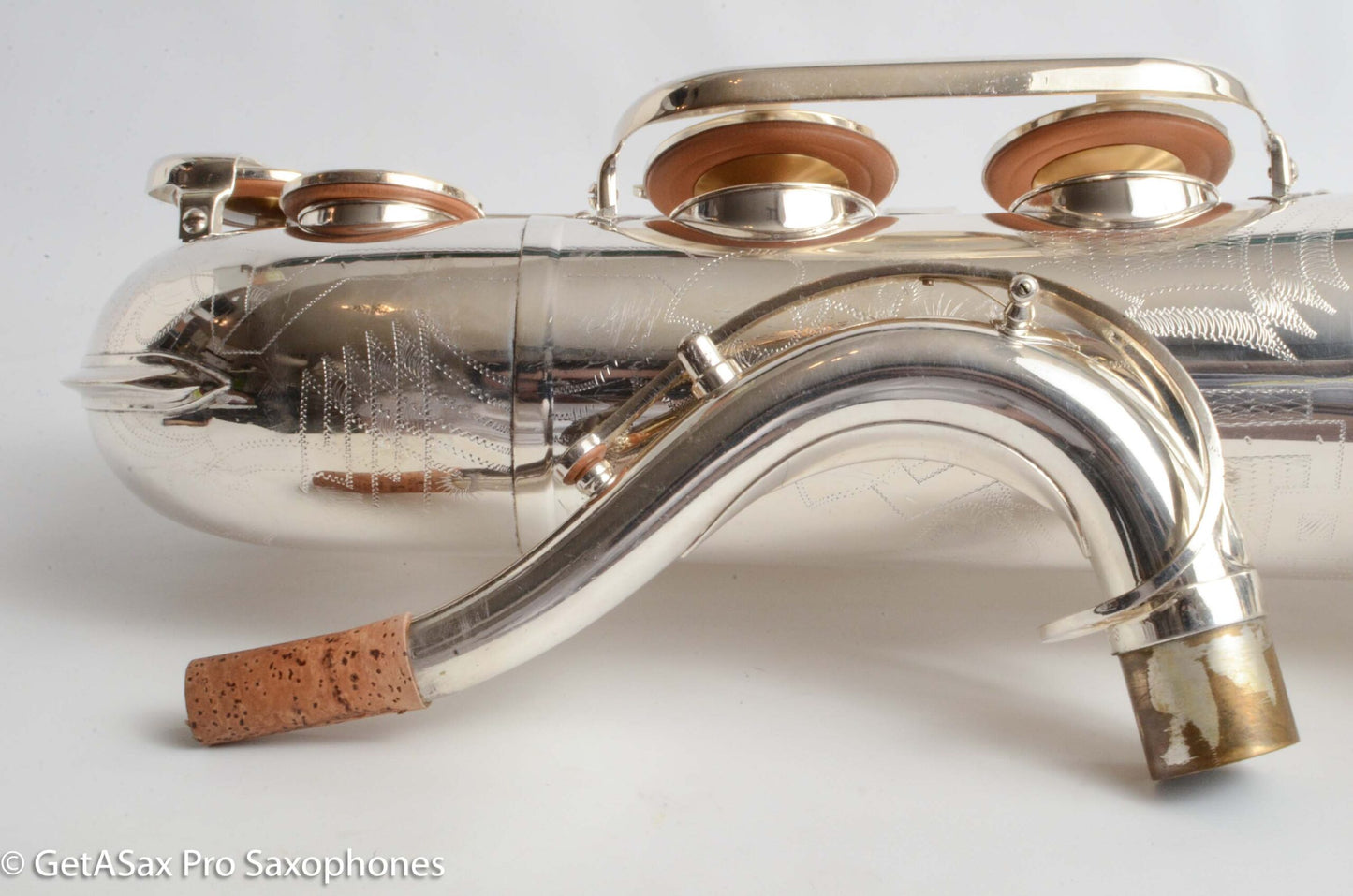 Couf Superba 1 Tenor Saxophone Original Silver Overhauled! Excellent! 65988