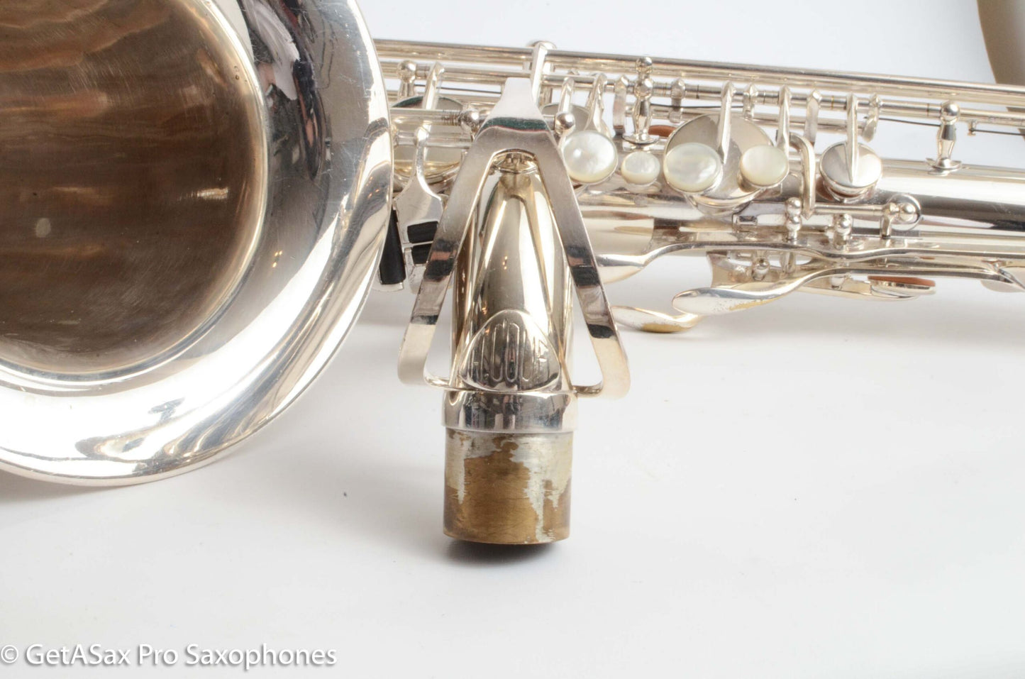 Couf Superba 1 Tenor Saxophone Original Silver Overhauled! Excellent! 65988