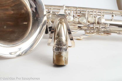 Couf Superba 1 Tenor Saxophone Original Silver Overhauled! Excellent! 65988