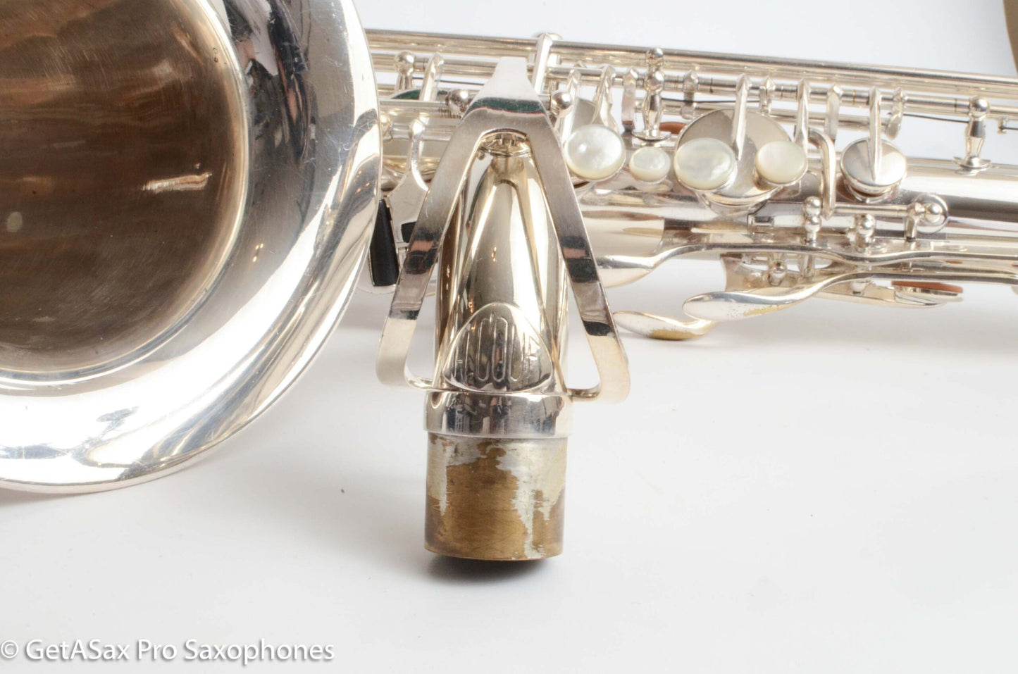Couf Superba 1 Tenor Saxophone Original Silver Overhauled! Excellent! 65988