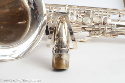 Couf Superba 1 Tenor Saxophone Original Silver Overhauled! Excellent! 65988