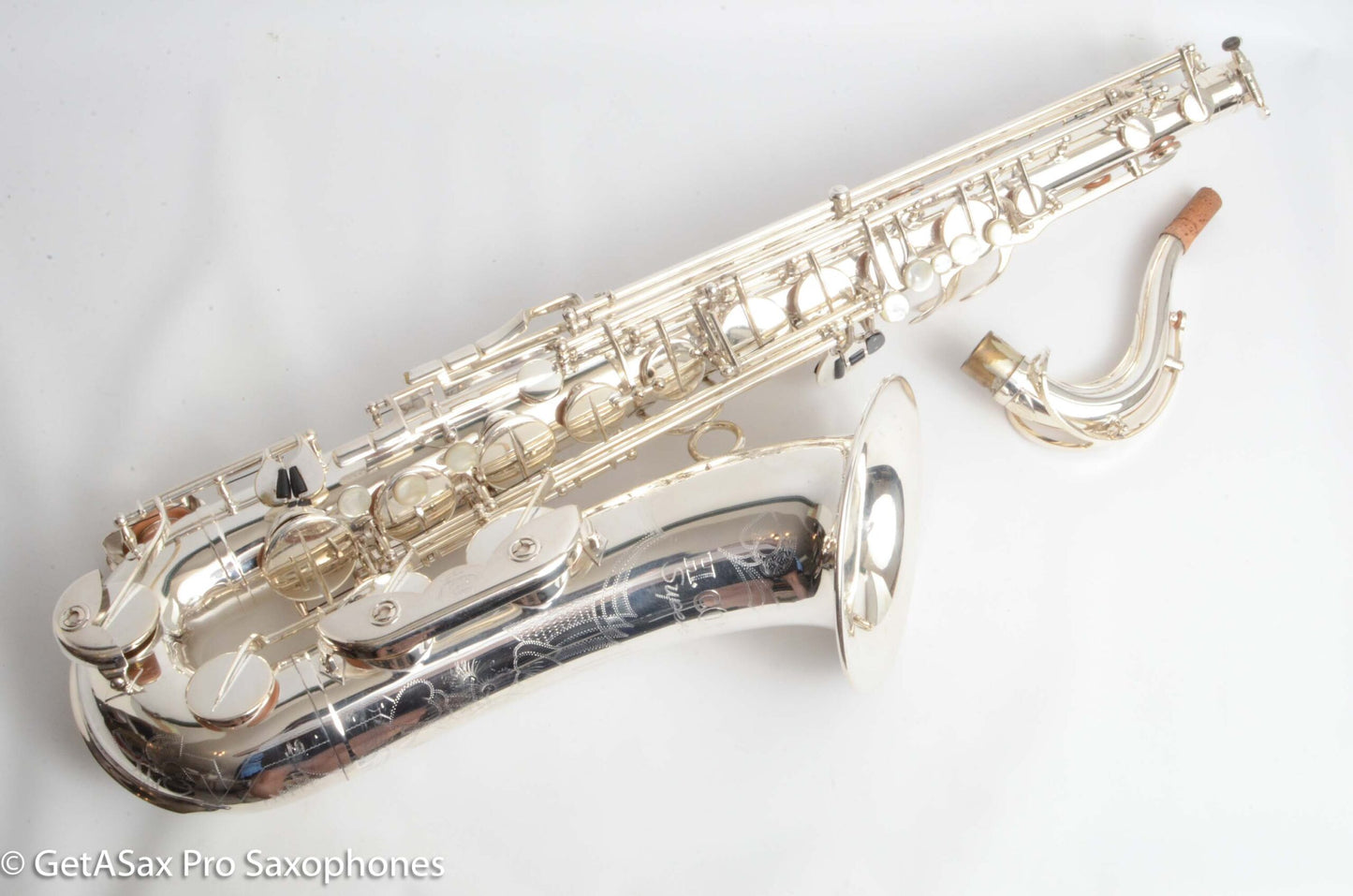 Couf Superba 1 Tenor Saxophone Original Silver Overhauled! Excellent! 65988