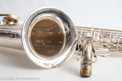 Couf Superba 1 Tenor Saxophone Original Silver Overhauled! Excellent! 65988