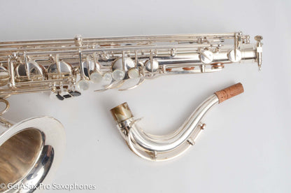 Couf Superba 1 Tenor Saxophone Original Silver Overhauled! Excellent! 65988