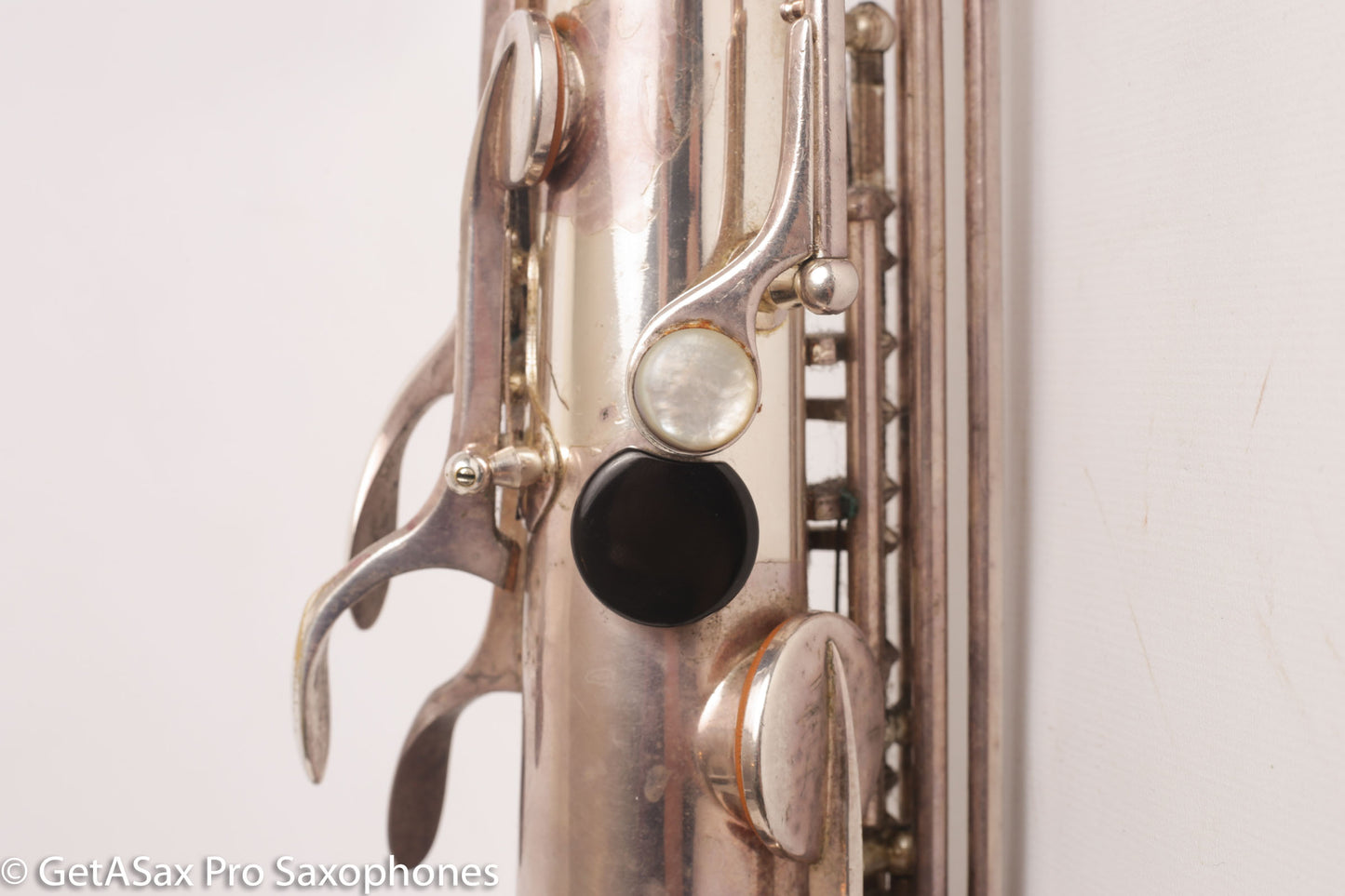 Couf Superba 1 Tenor Rare Original Silver Plate Early Serial Big Player! 65988