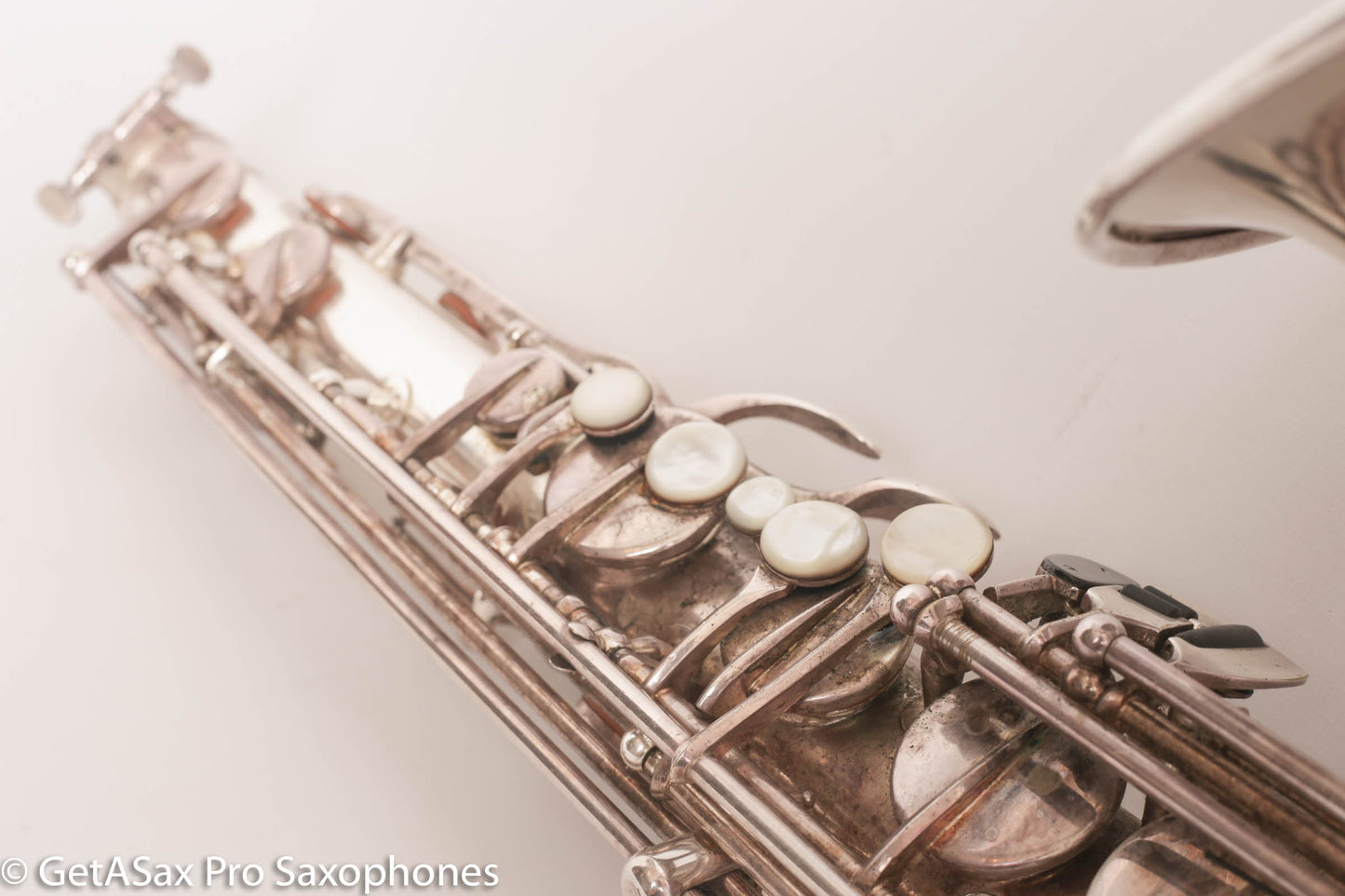 Couf Superba 1 Tenor Rare Original Silver Plate Early Serial Big Player! 65988