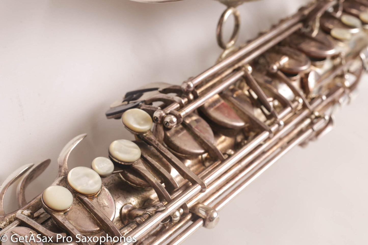 Couf Superba 1 Tenor Rare Original Silver Plate Early Serial Big Player! 65988