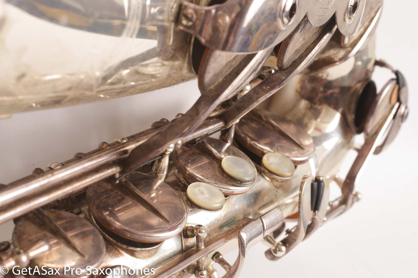 Couf Superba 1 Tenor Rare Original Silver Plate Early Serial Big Player! 65988