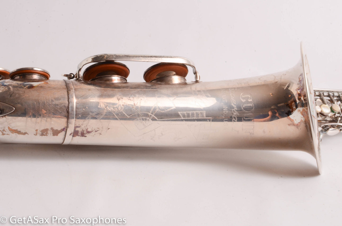 Couf Superba 1 Tenor Original Silver Plate Excellent 79388