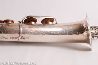 Couf Superba 1 Tenor Original Silver Plate Excellent 79388