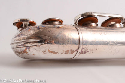 Couf Superba 1 Tenor Original Silver Plate Excellent 79388