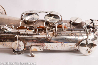 Couf Superba 1 Tenor Original Silver Plate Excellent 79388