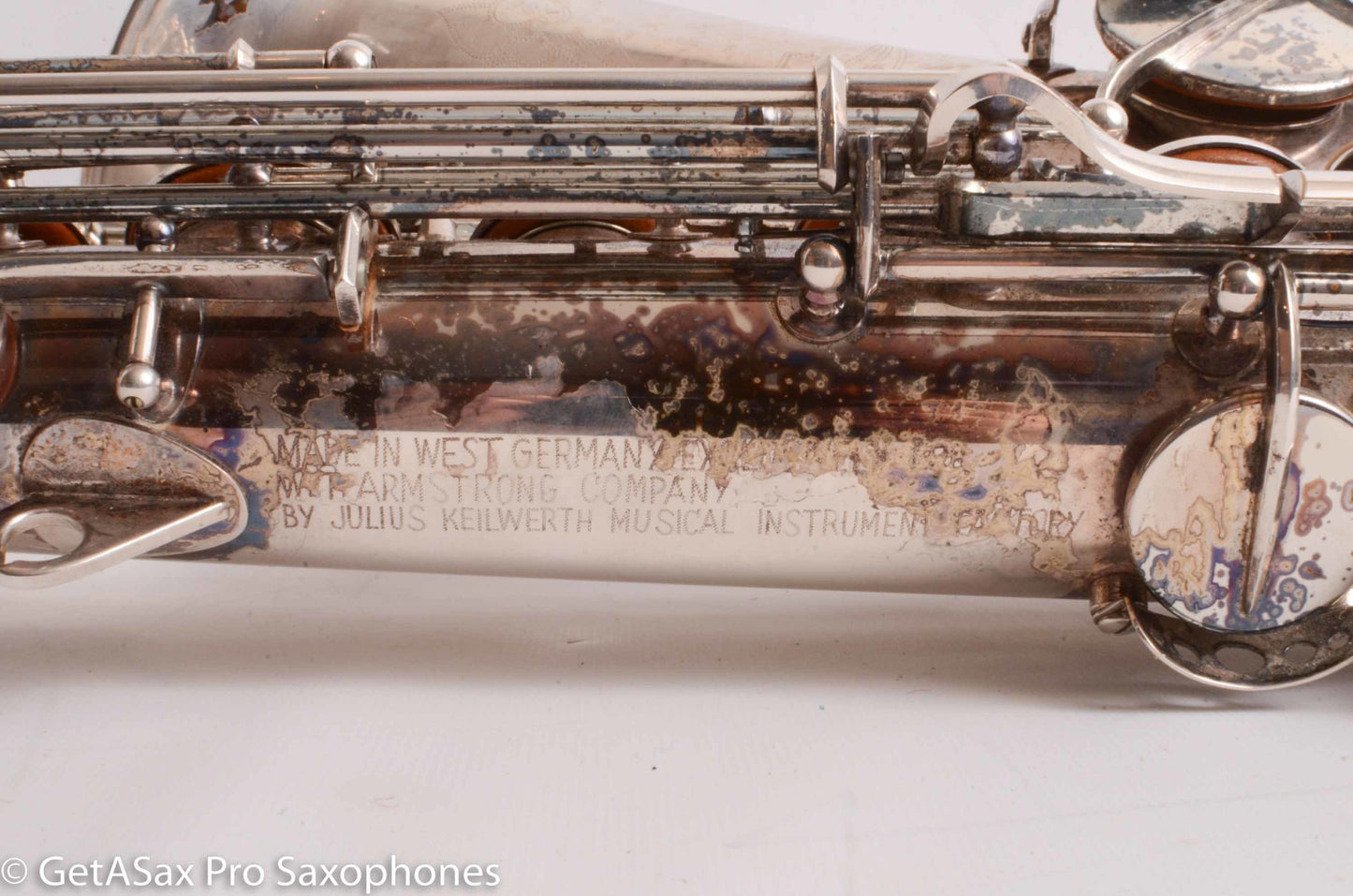 Couf Superba 1 Tenor Original Silver Plate Excellent 79388