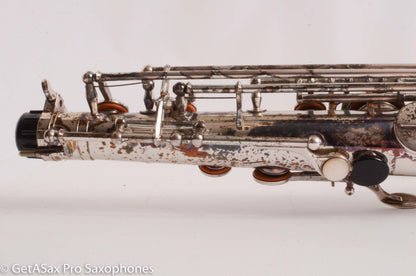 Couf Superba 1 Tenor Original Silver Plate Excellent 79388