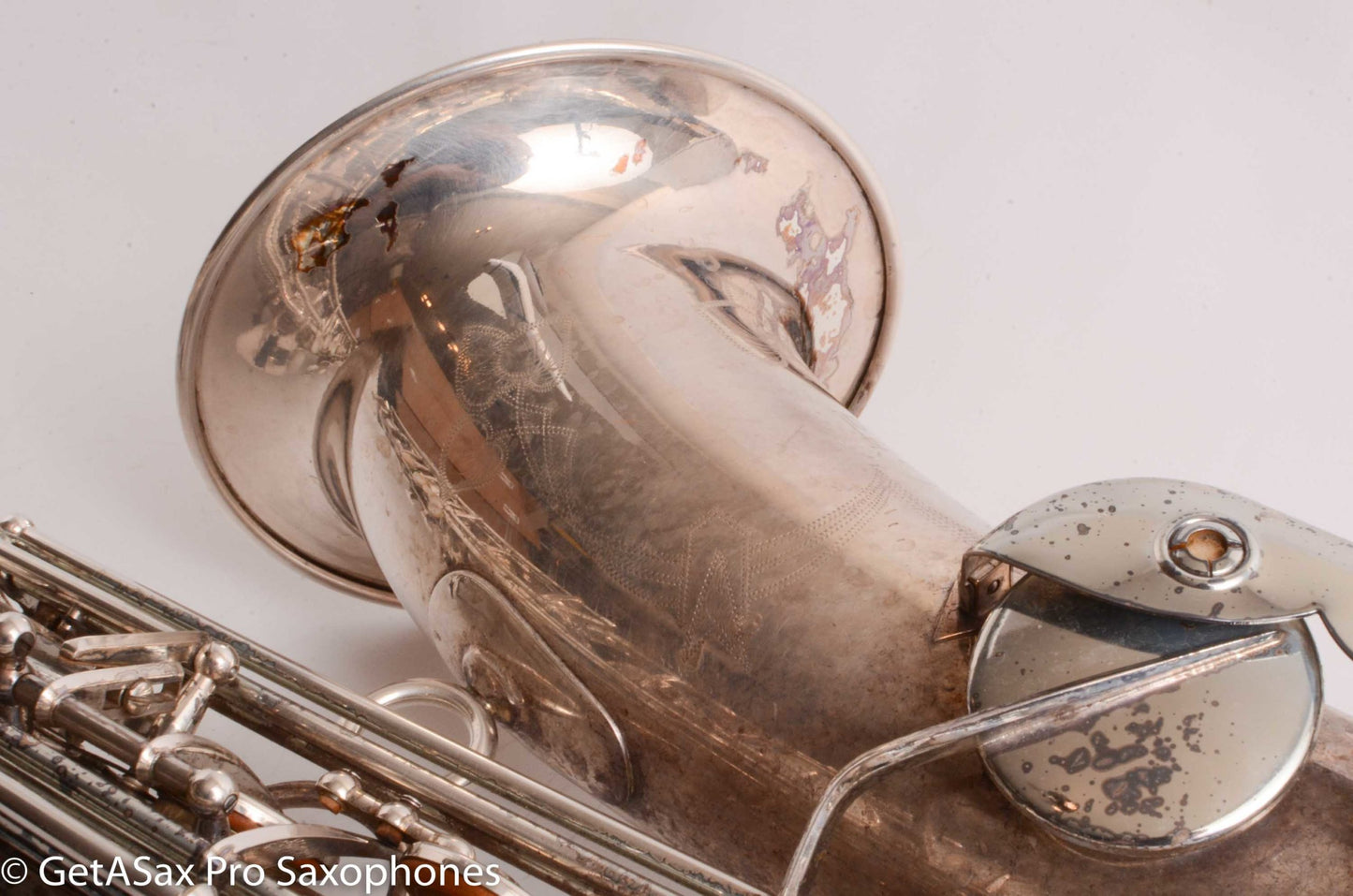 Couf Superba 1 Tenor Original Silver Plate Excellent 79388