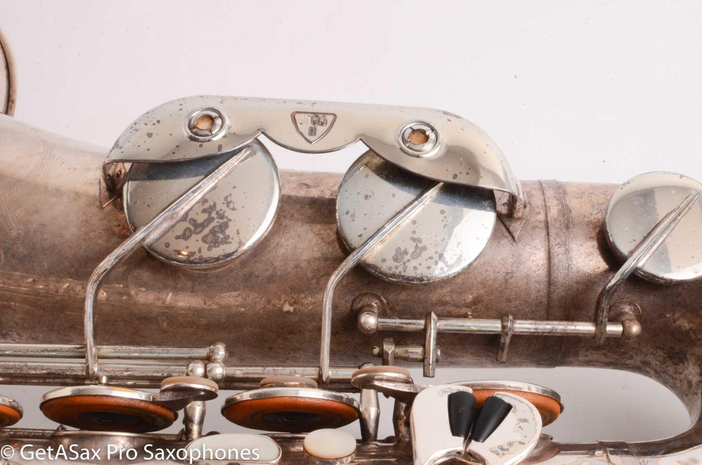 Couf Superba 1 Tenor Original Silver Plate Excellent 79388