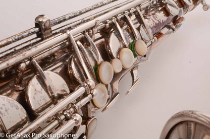 Couf Superba 1 Tenor Original Silver Plate Excellent 79388