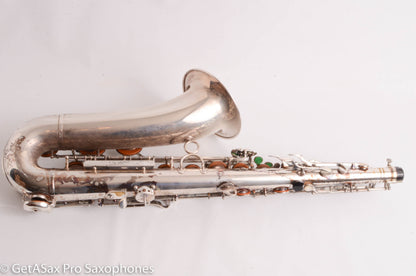 Couf Superba 1 Tenor Original Silver Plate Excellent 79388