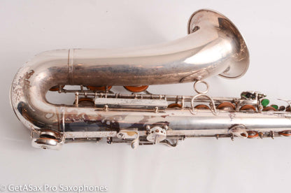 Couf Superba 1 Tenor Original Silver Plate Excellent 79388